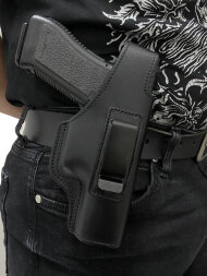 Кобура для Glock 17 поясная скрытого ношения Falcon модель N02 Кобура для Glock 17 поясная скрытого ношения Falcon модель N02