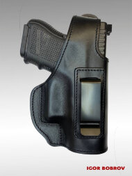 Кобура для Glock 26 поясная скрытого ношения Falcon модель N50 Кобура для Glock 26 поясная скрытого ношения Falcon модель N50